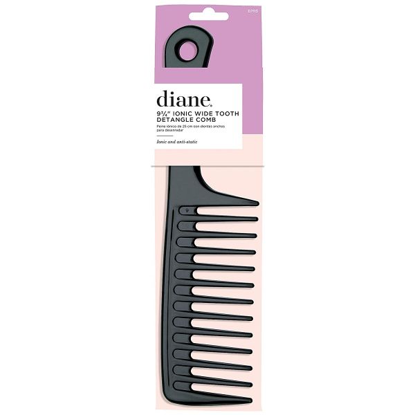 Diane Ionic 9 3/4” Wide Tooth Detangle Comb